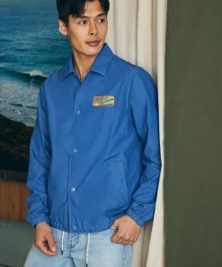 Clearance Steven Paul Judd Good Medicine Sunwashed Coaches Jacket - Jackets & Vests