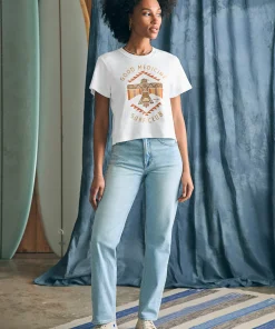 Clearance Steven Paul Judd Good Medicine Sunwashed Slub Tee - Women T-Shirts