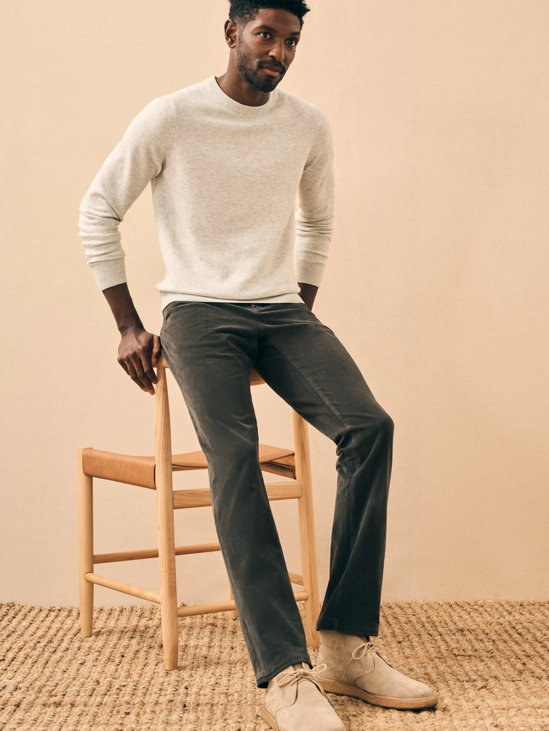 New Stretch Corduroy 5-Pocket Pant (34" Inseam) - Pants