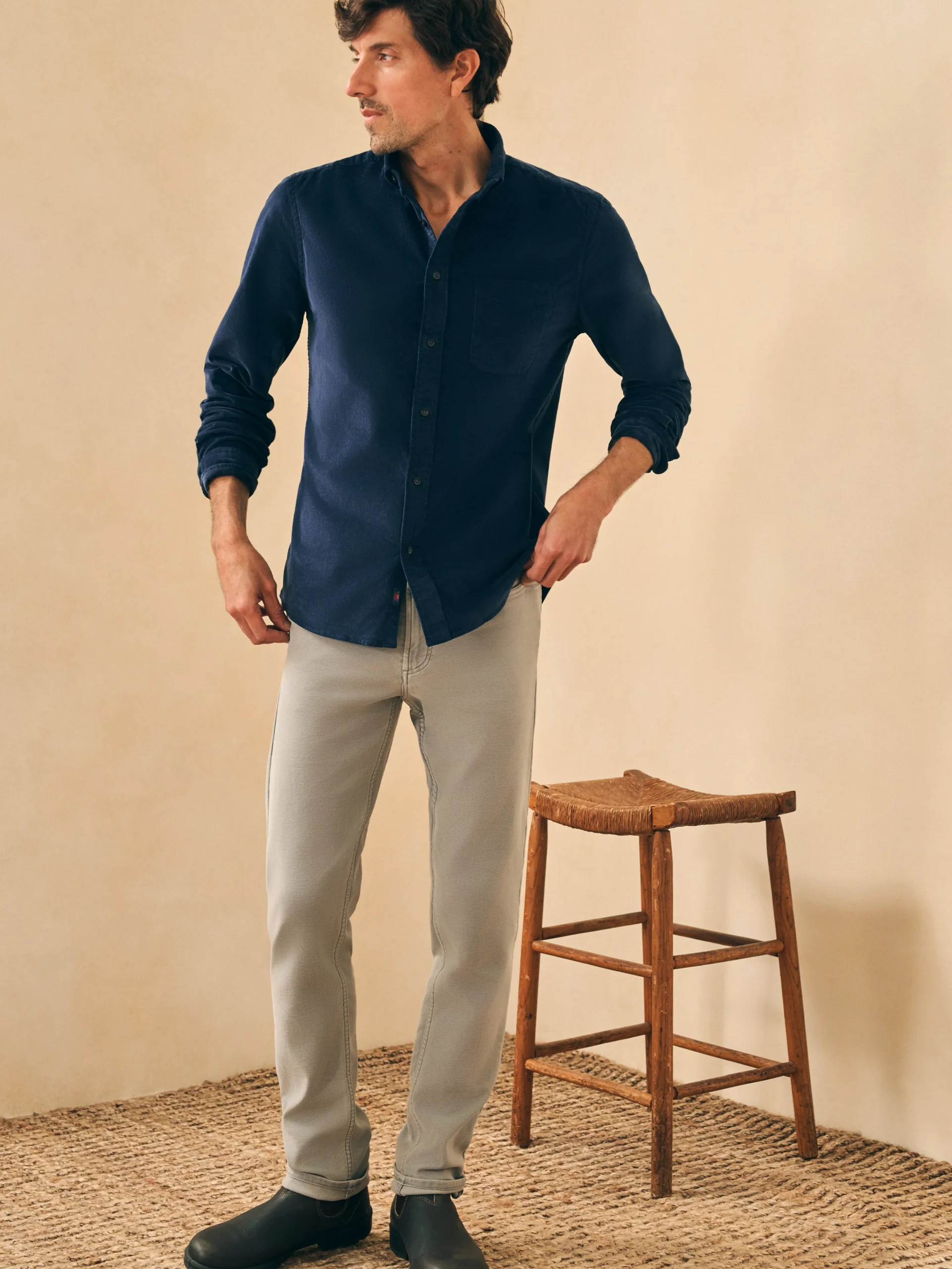 New Stretch Corduroy Shirt - Shirts