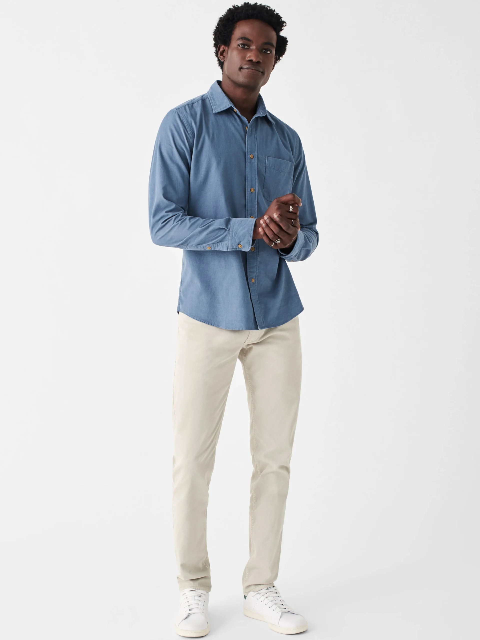 Sale Stretch Corduroy Shirt - Shirts