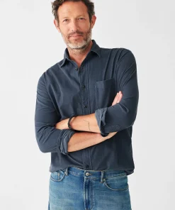 Fashion Stretch Corduroy Shirt - Shirts