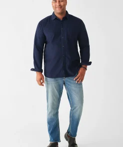 Fashion Stretch Corduroy Shirt - Shirts