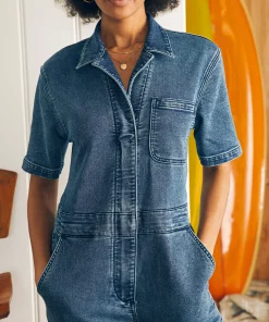 Online Stretch Terry Blythe Jumpsuit - Women Dresses|Overalls & Jumpsuits