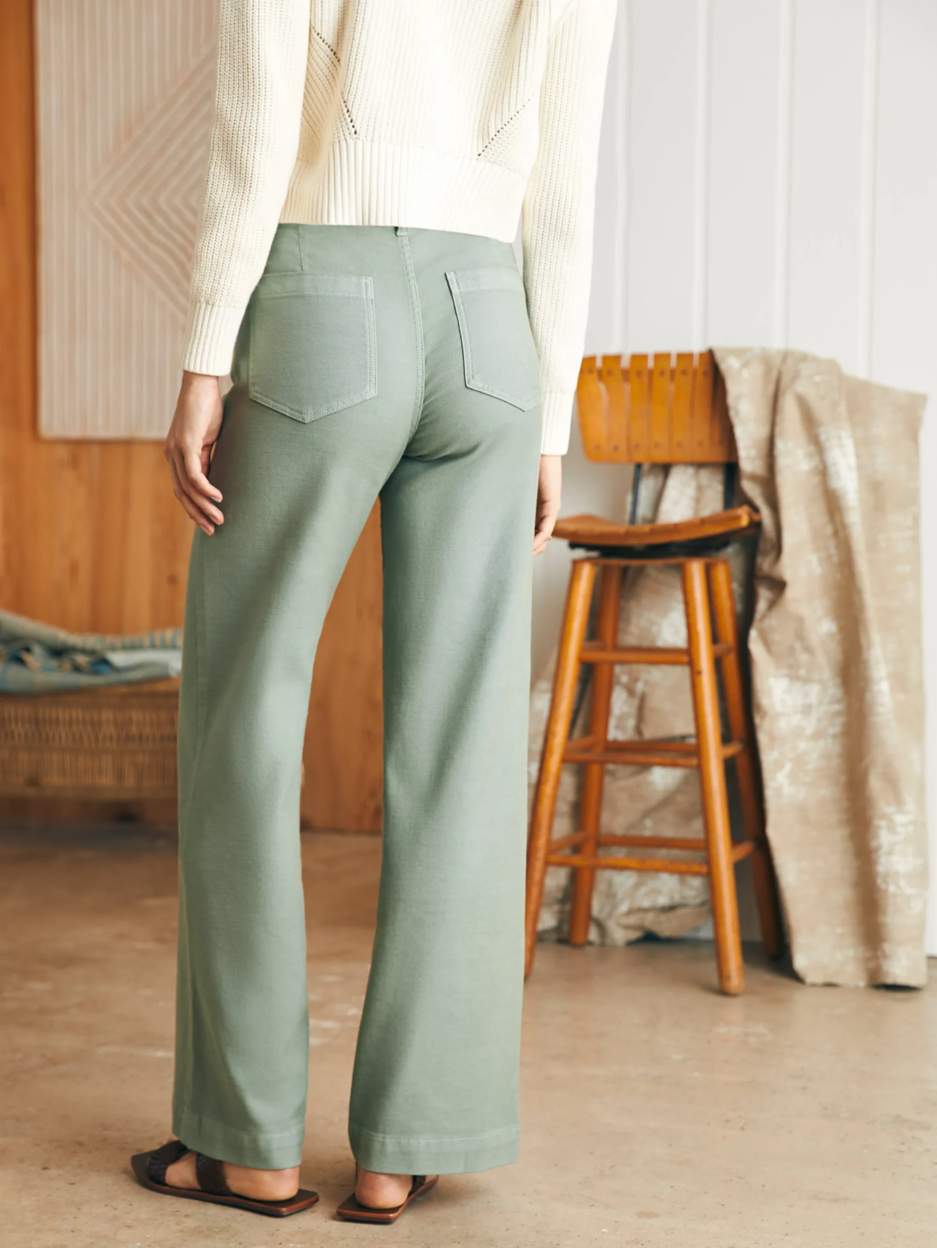 Hot Stretch Terry Harbor Pant - Women Pants