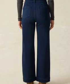 Outlet Stretch Terry Patch Pocket Ankle Pant - Women Pants