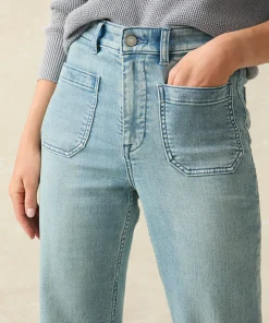 Clearance Stretch Terry Patch Pocket Pant - Women Pants