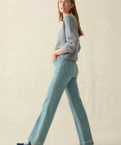 Clearance Stretch Terry Patch Pocket Pant - Women Pants