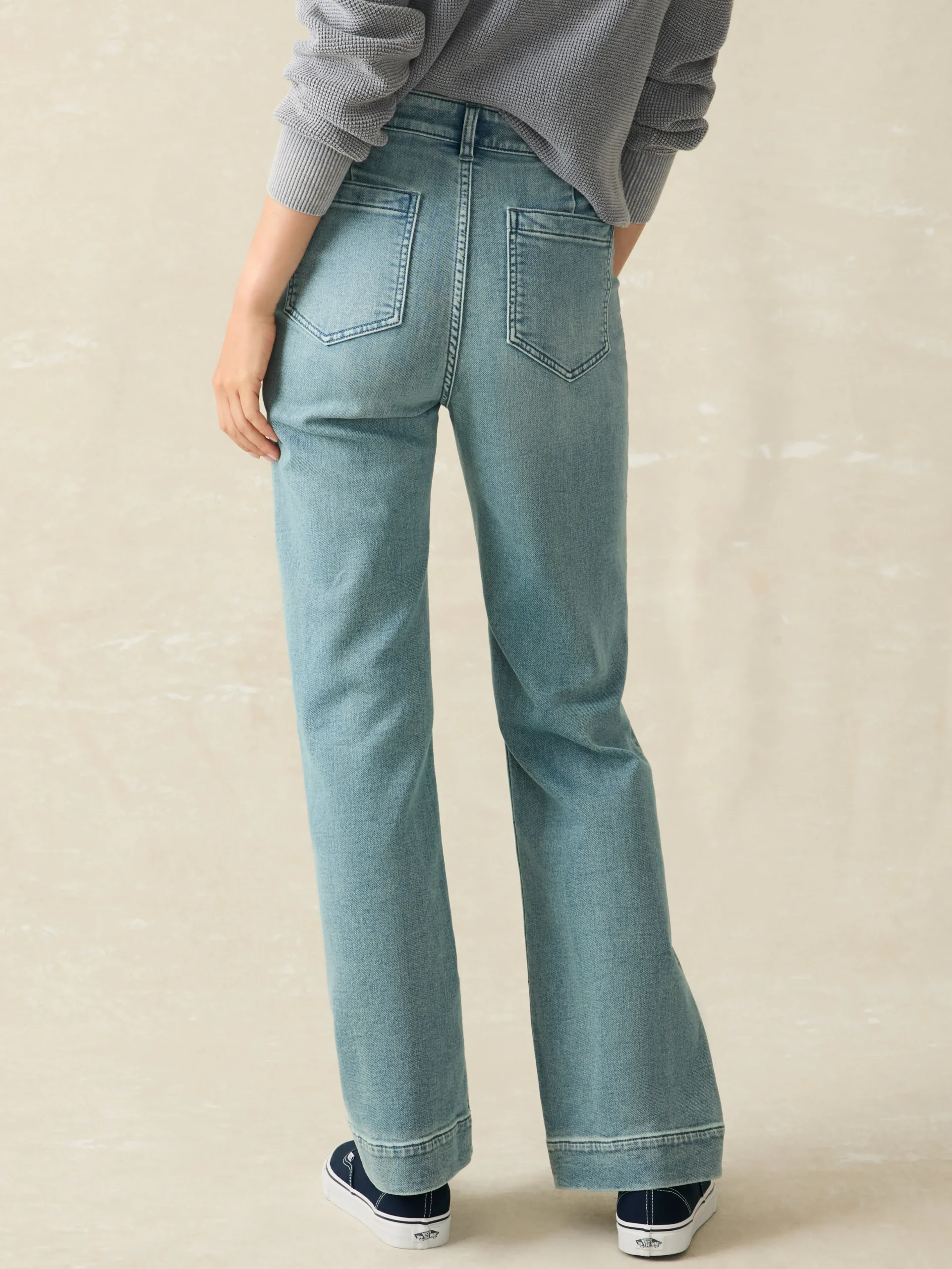 Clearance Stretch Terry Patch Pocket Pant - Women Pants