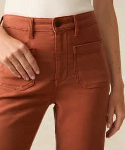 Best Stretch Terry Patch Pocket Pant - Women Pants