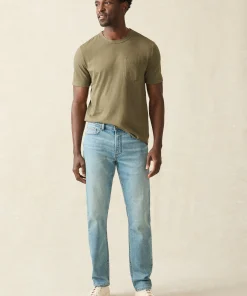 Fashion Stretch Terry 5-Pocket Athletic Fit Pant - Pants