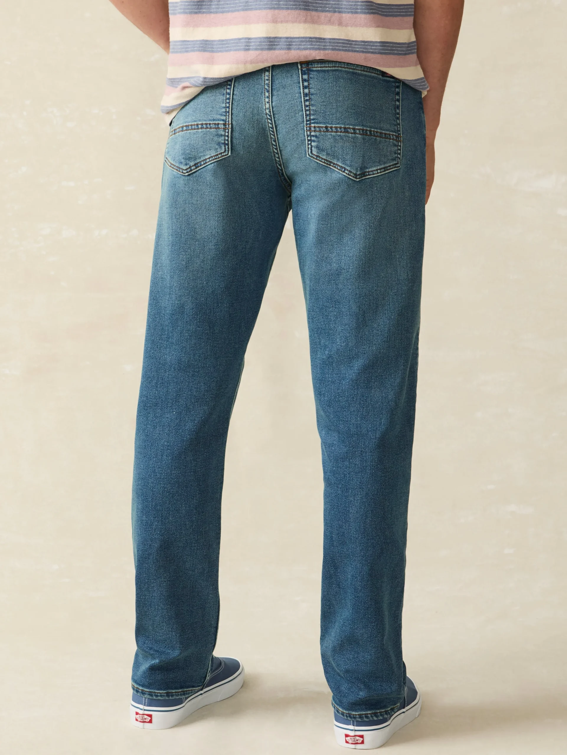 Sale Stretch Terry 5-Pocket Athletic Fit Pant - Pants