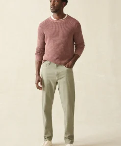 Hot Stretch Terry 5-Pocket Athletic Fit Pant - Pants