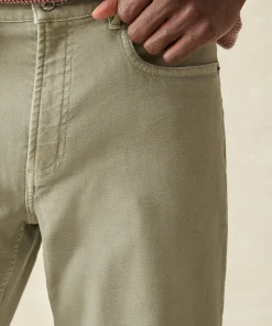 Hot Stretch Terry 5-Pocket Athletic Fit Pant - Pants