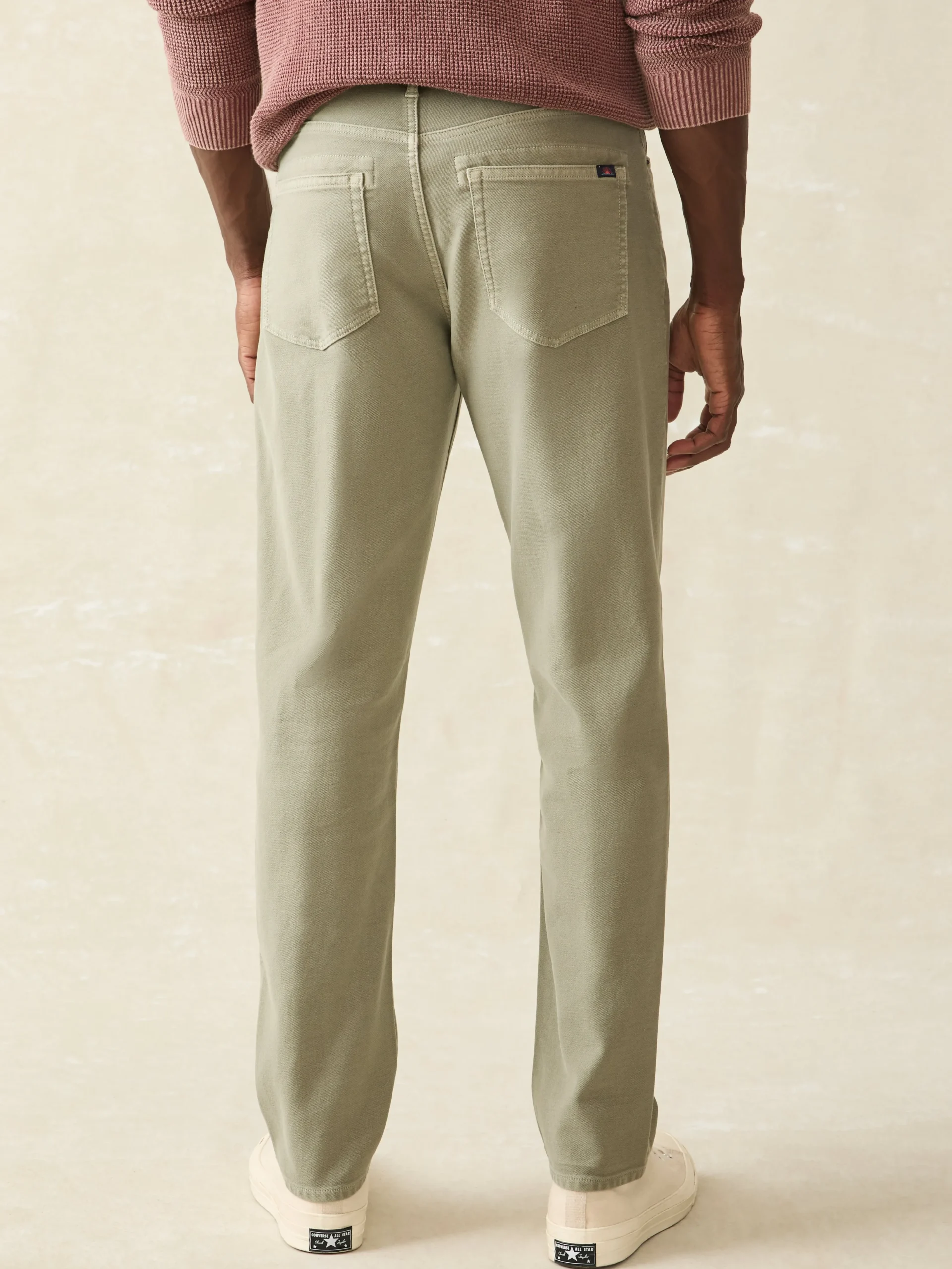 Hot Stretch Terry 5-Pocket Athletic Fit Pant - Pants