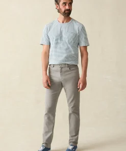 Discount Stretch Terry 5-Pocket Athletic Fit Pant - Pants