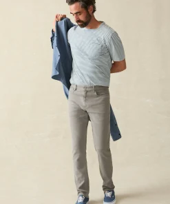 Discount Stretch Terry 5-Pocket Athletic Fit Pant - Pants