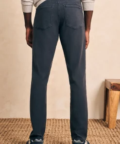 New Stretch Terry 5-Pocket Athletic Fit Pant - Pants