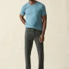 Sale Stretch Terry 5-Pocket Athletic Fit Pant - Pants