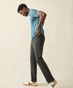 Sale Stretch Terry 5-Pocket Athletic Fit Pant - Pants