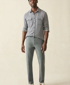 Fashion Stretch Terry 5-Pocket Athletic Fit Pant - Pants