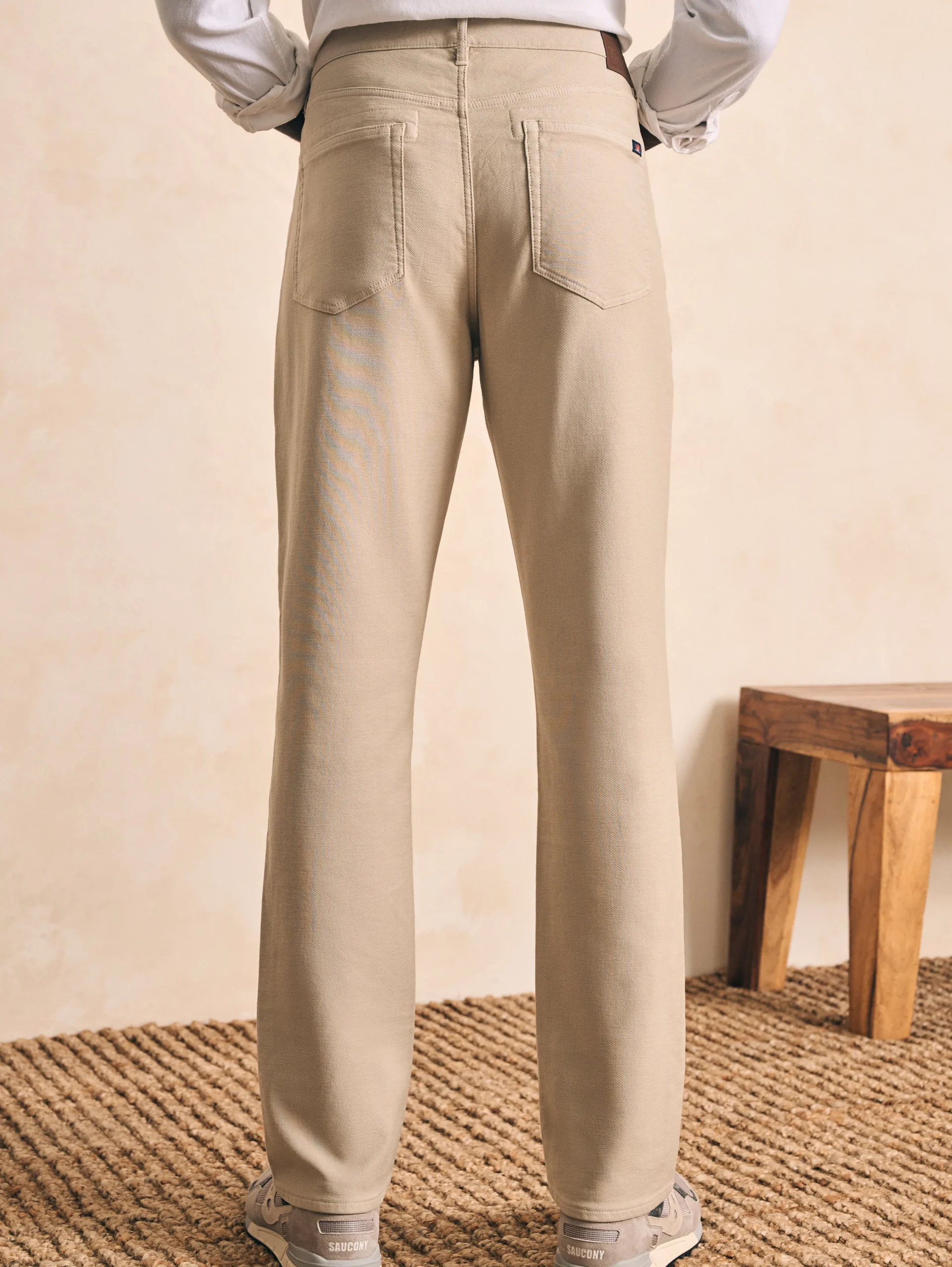 Hot Stretch Terry 5-Pocket Athletic Fit Pant - Pants