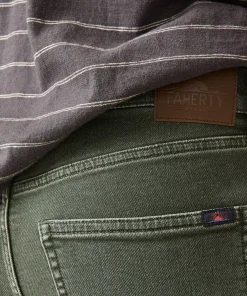 Outlet Stretch Terry 5-Pocket Athletic Fit Pant - Pants