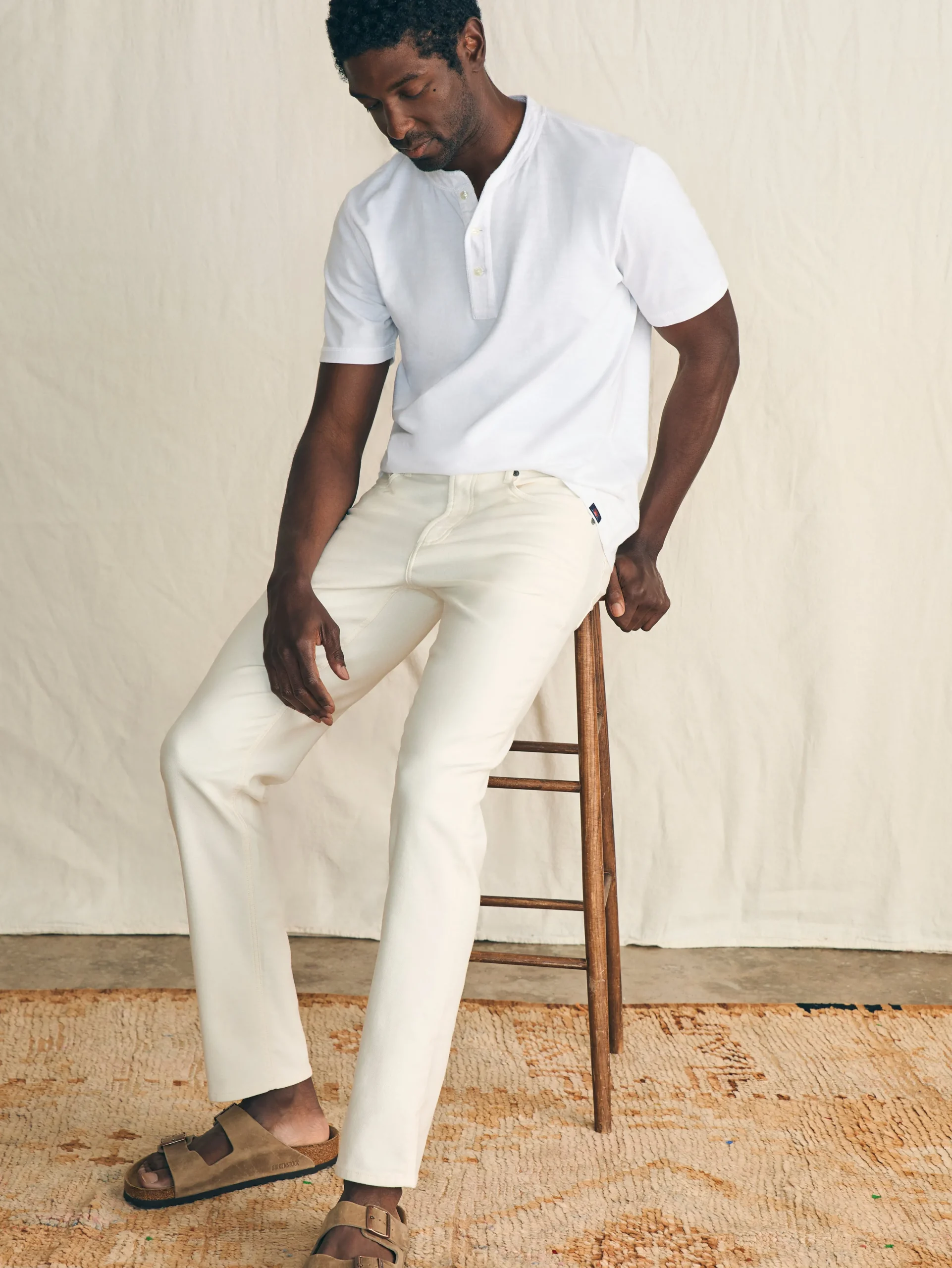 Fashion Stretch Terry™ 5-Pocket Pant (32" Inseam) - Pants