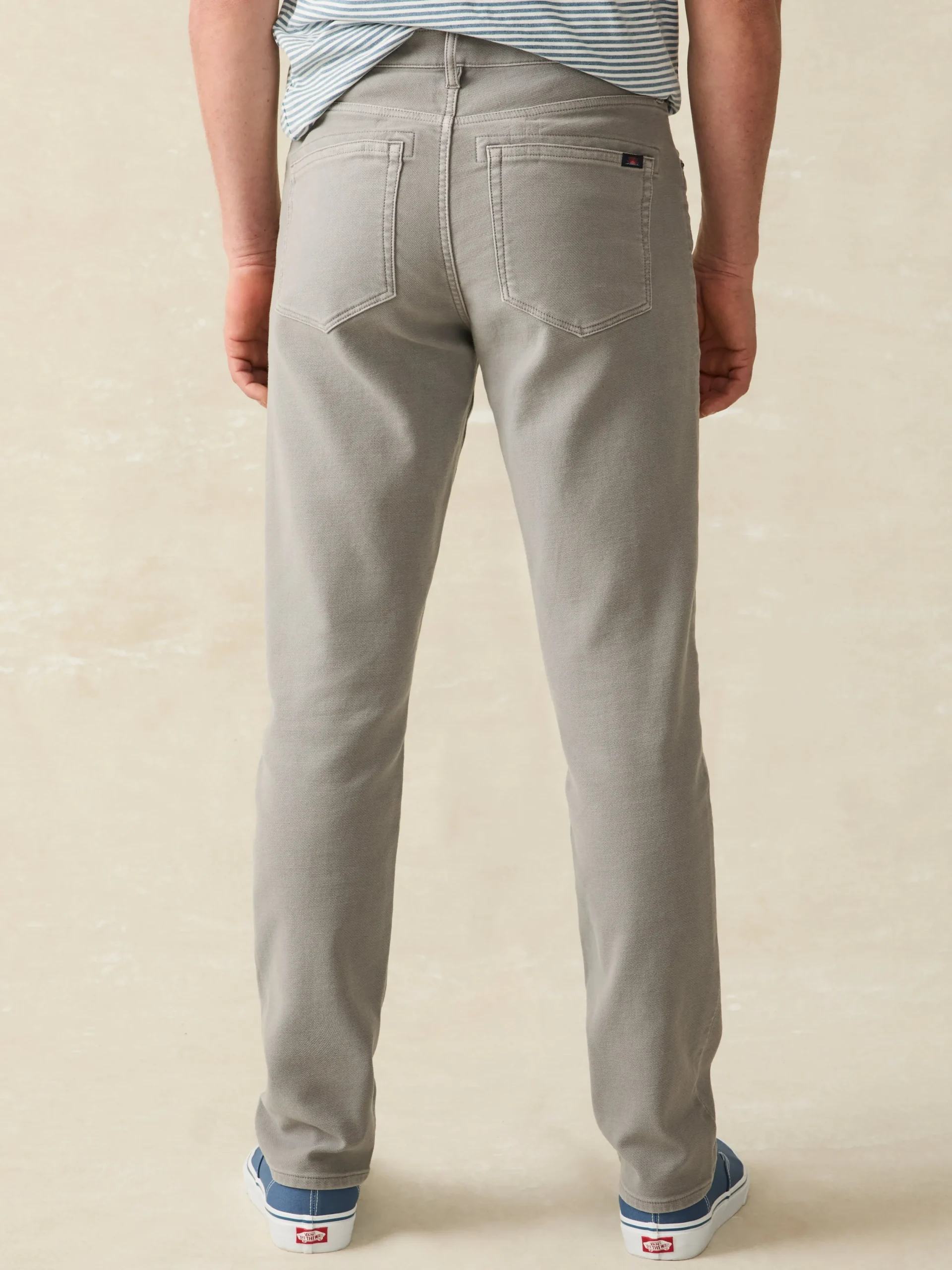 Outlet Stretch Terry 5-Pocket Pant - Pants