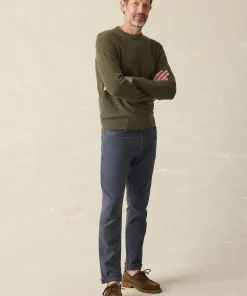 Fashion Stretch Terry 5-Pocket Pant - Pants