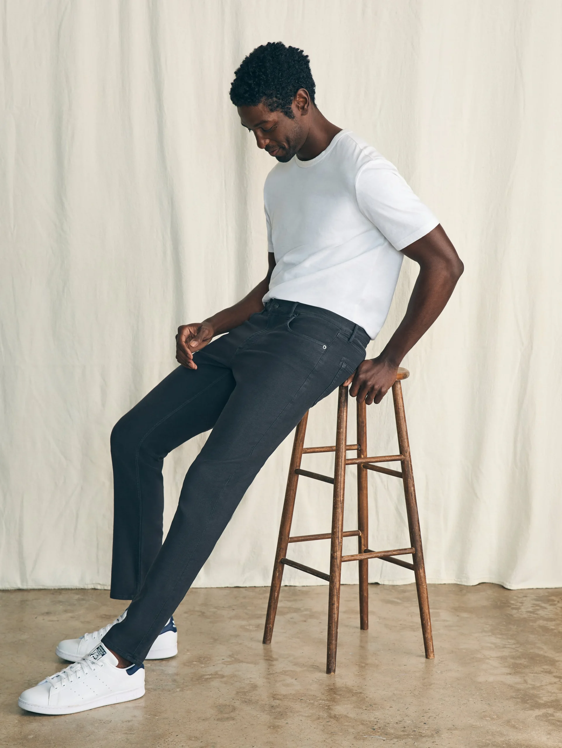 Online Stretch Terry 5-Pocket Pant - Pants