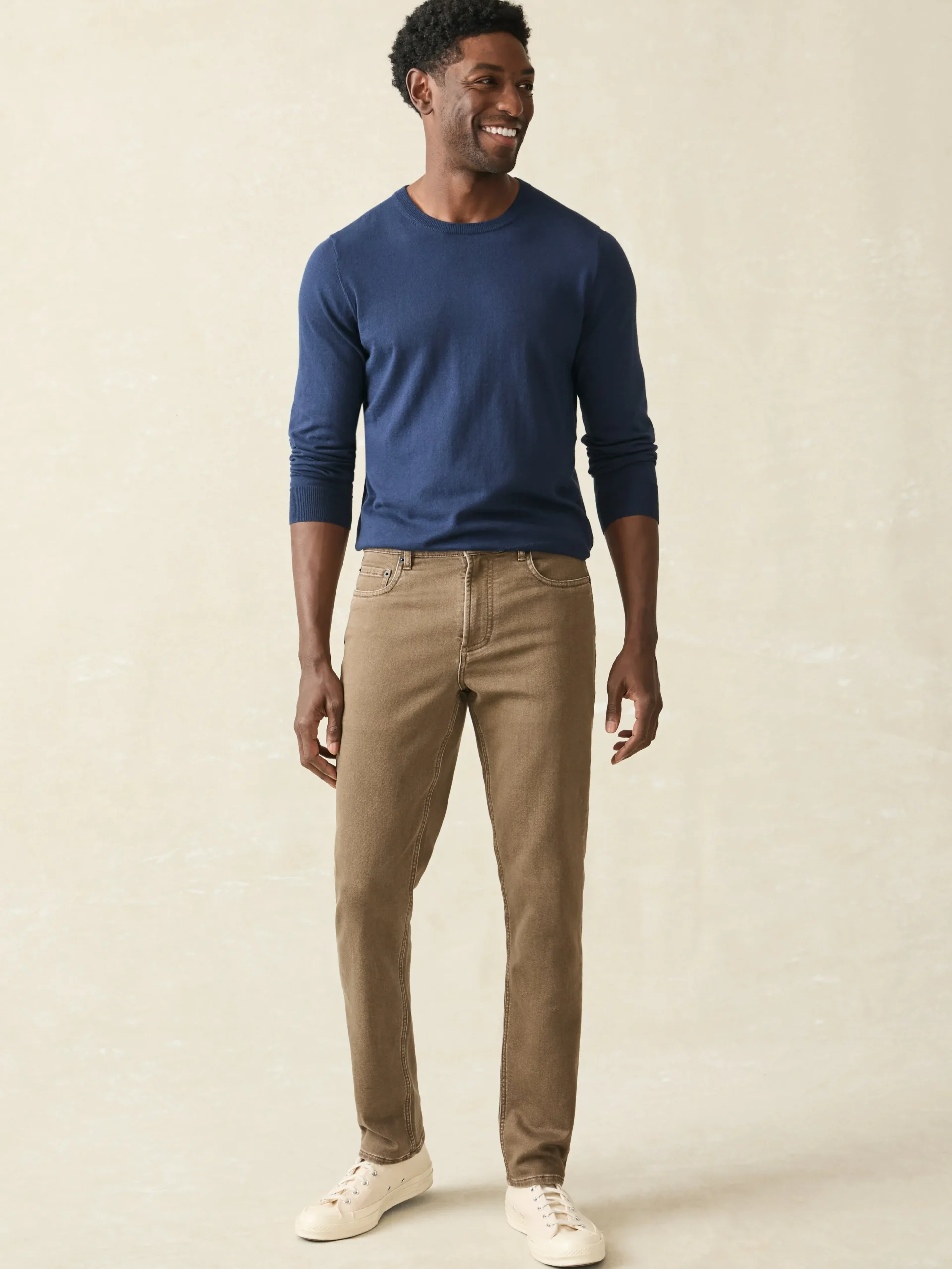 Online Stretch Terry 5-Pocket Pant - Pants