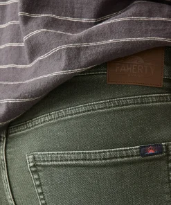 Outlet Stretch Terry 5-Pocket Pant - Pants