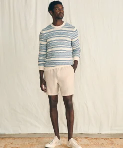 Online Striped Crew Sweater - Sweaters