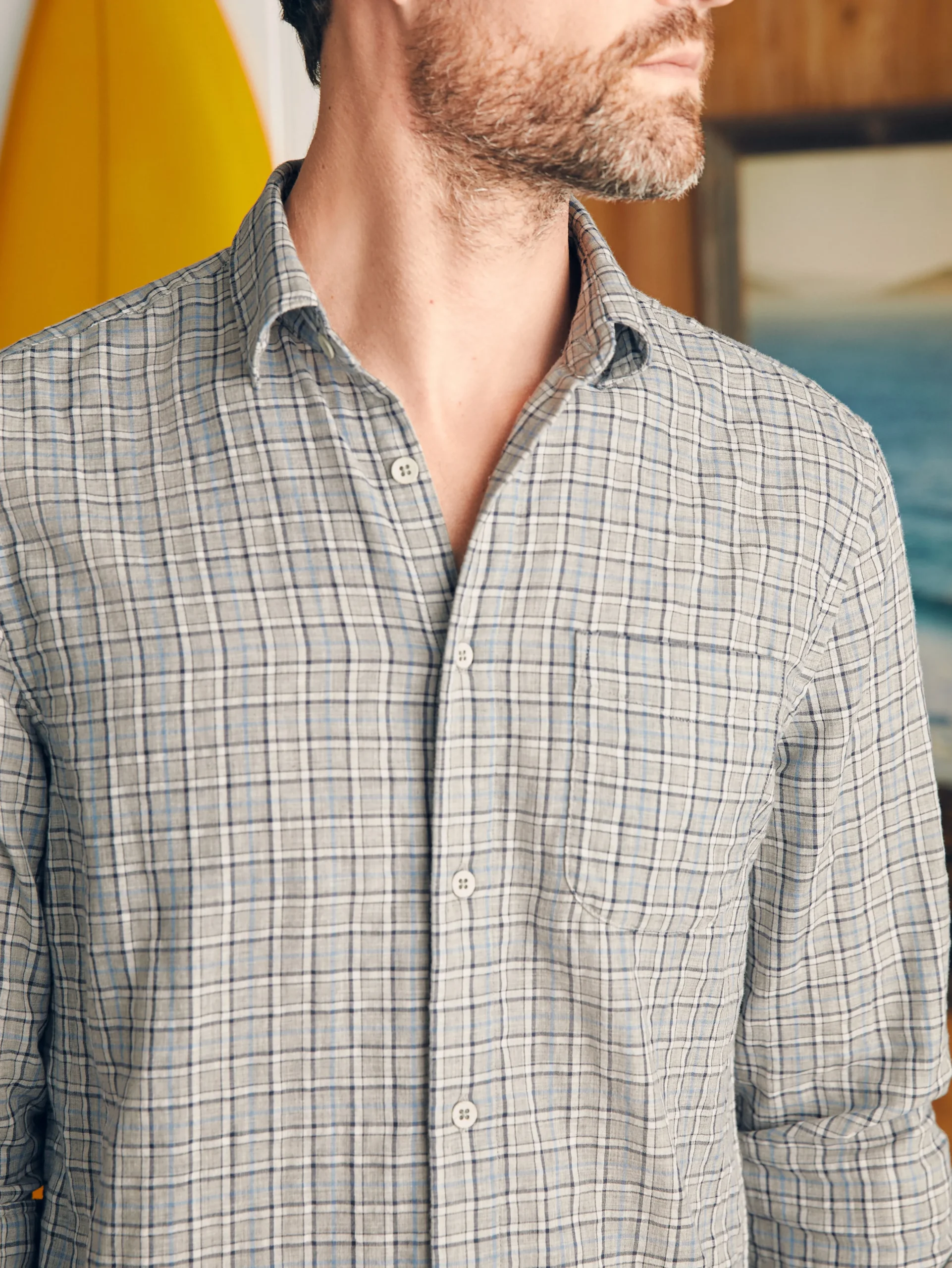 Clearance Sunwashed Chambray Shirt - Shirts