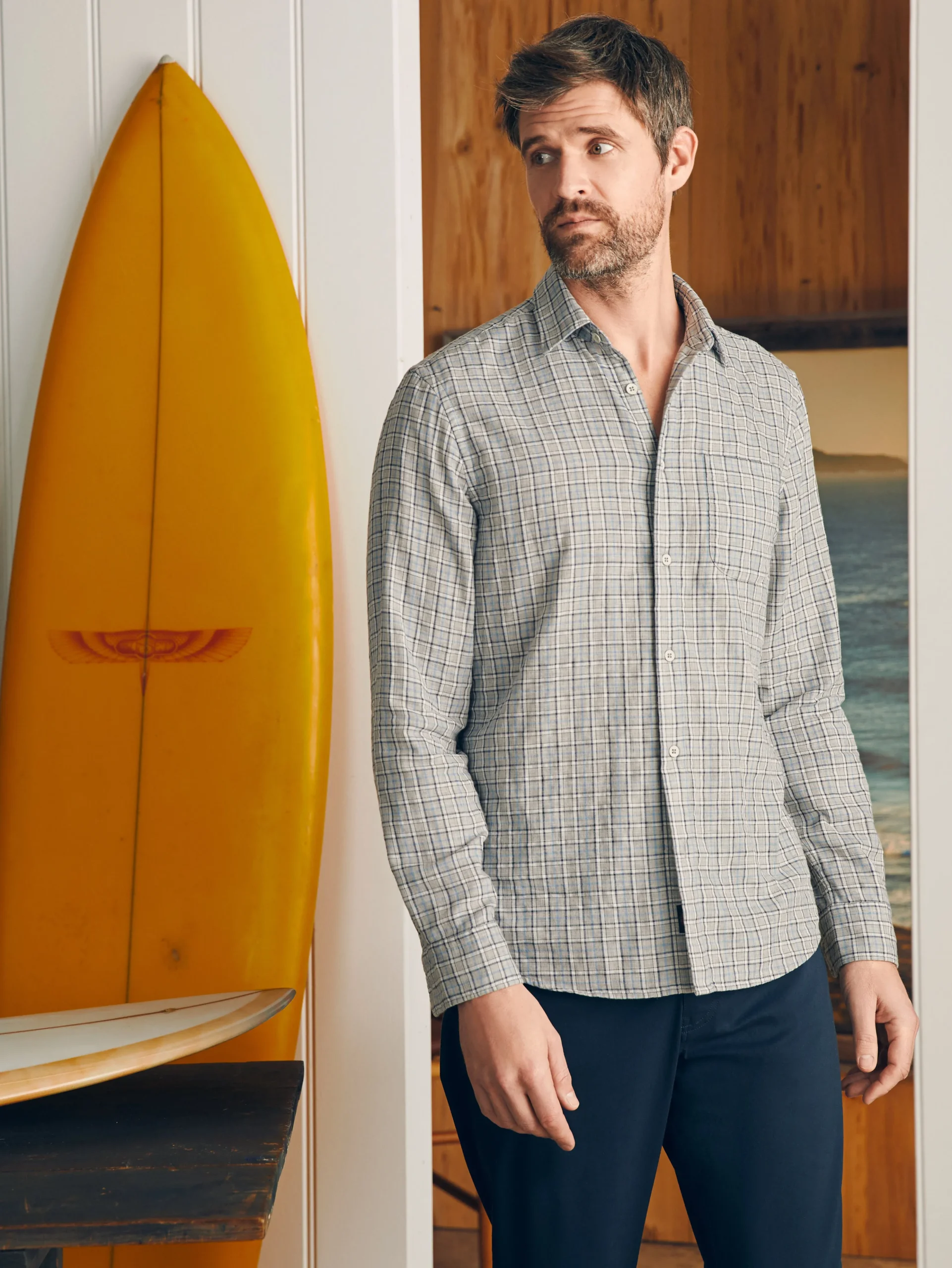 Clearance Sunwashed Chambray Shirt - Shirts