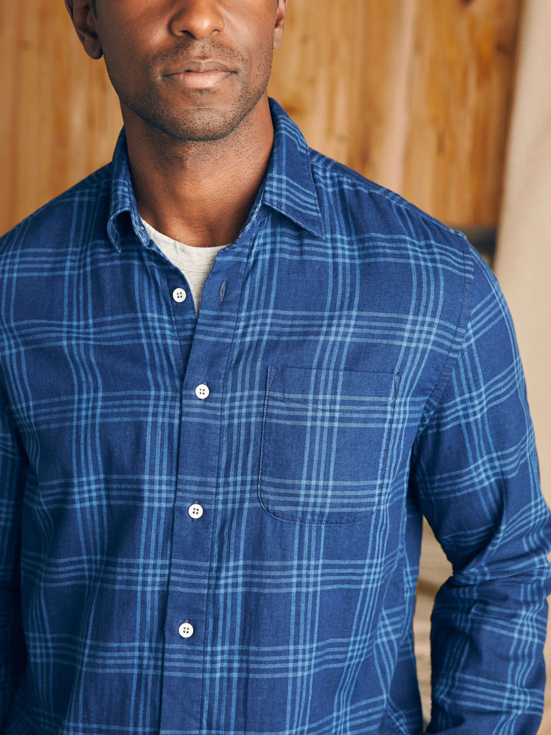 Discount Sunwashed Chambray Shirt - Shirts