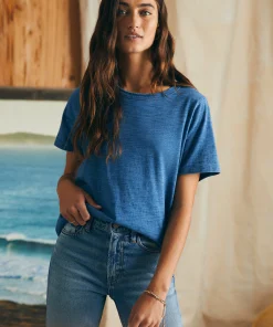 Hot Sunwashed Crew Tee - Women T-Shirts