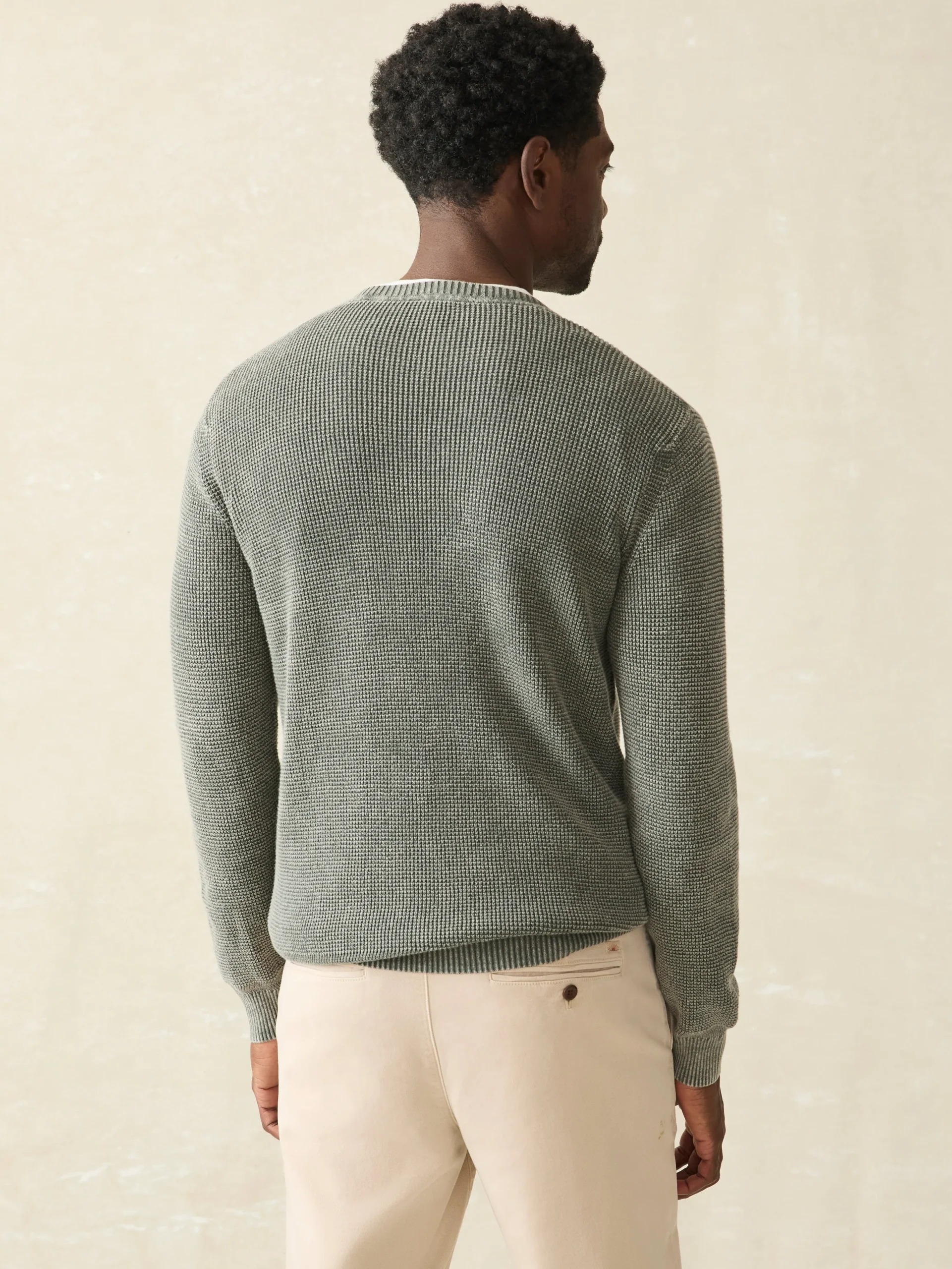 Discount Sunwashed Crewneck Sweater (Tall) - Sweaters