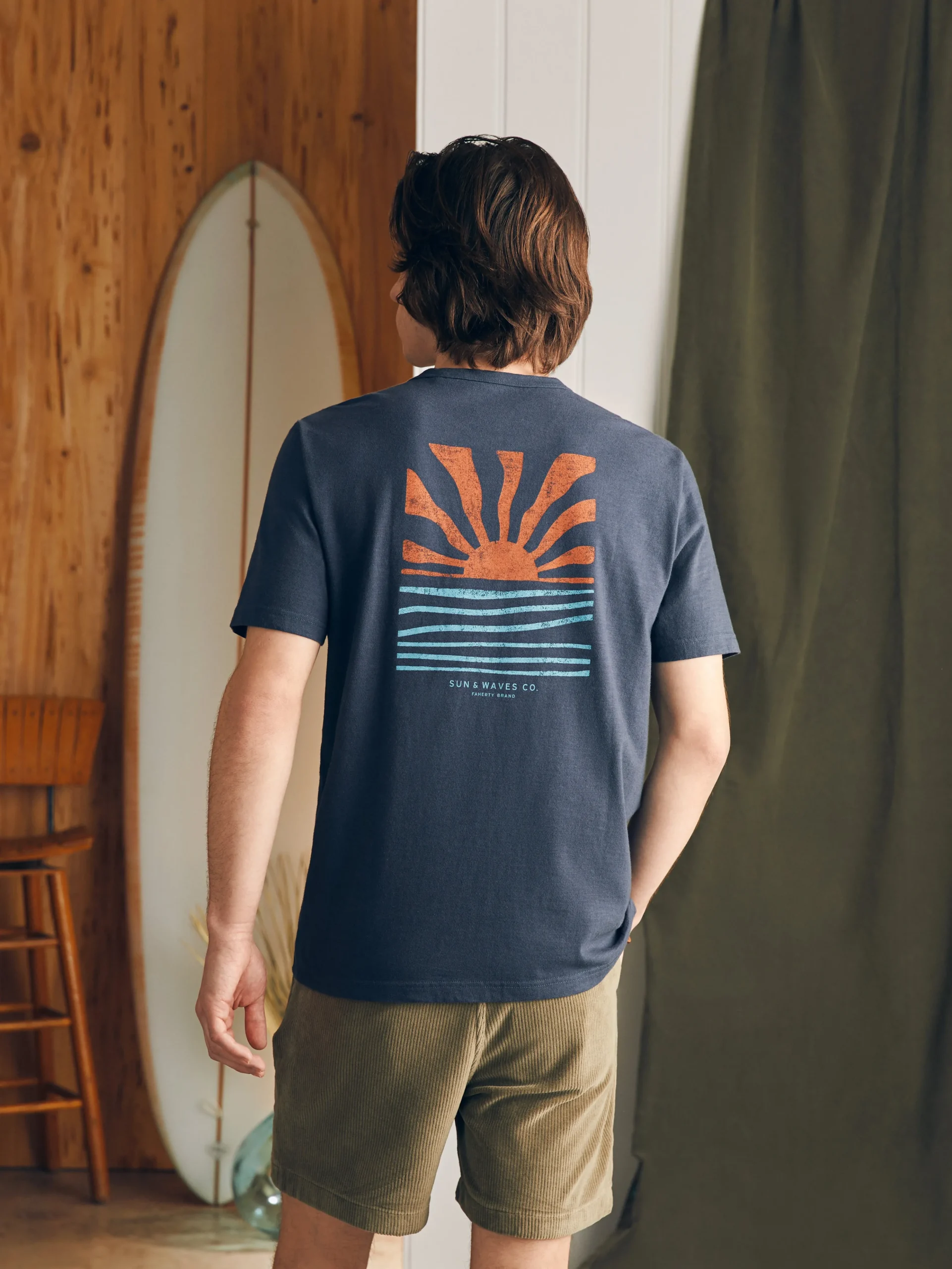 Online Sunwashed Graphic Tee - T-Shirts & Henleys