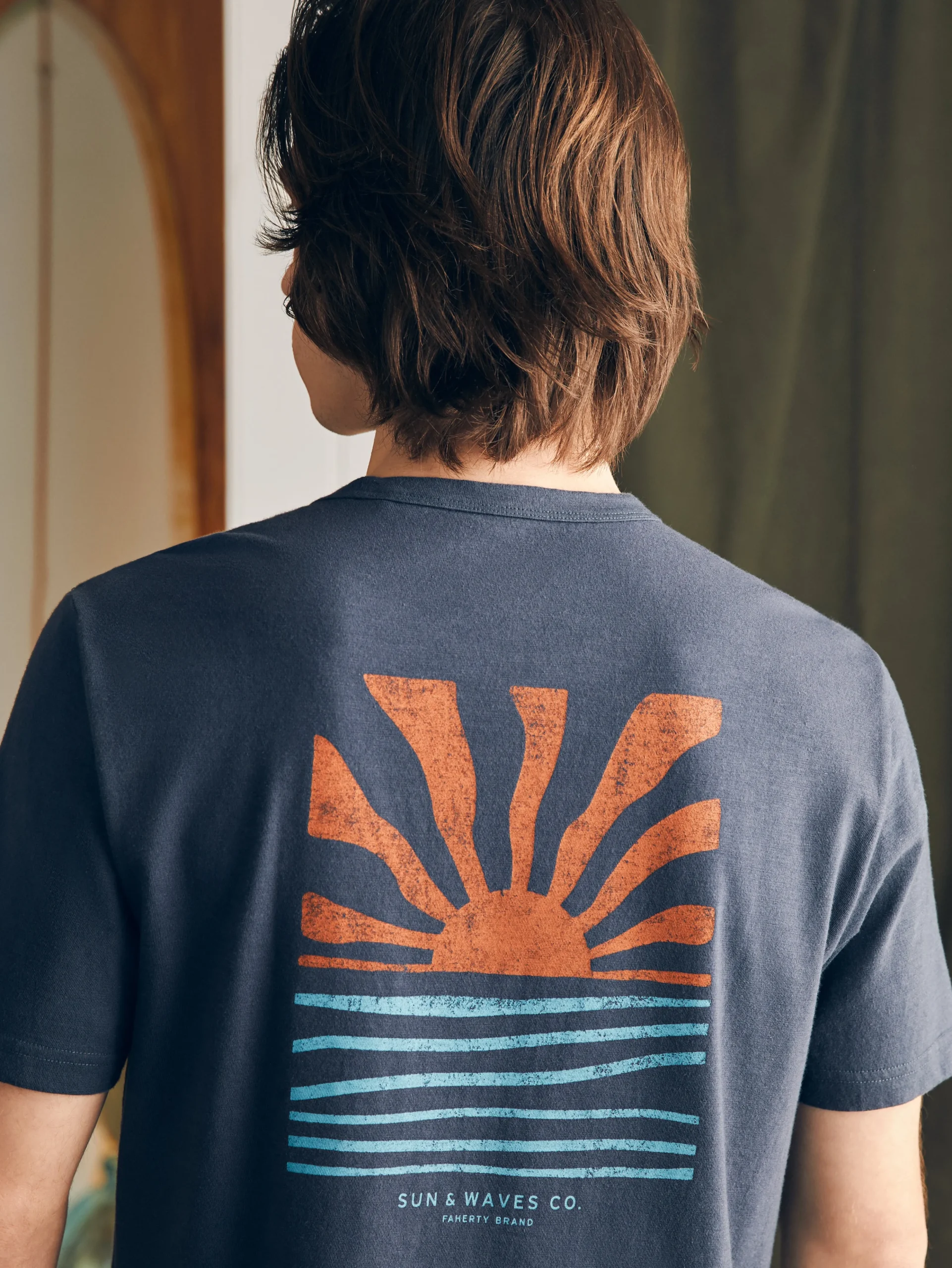 Online Sunwashed Graphic Tee - T-Shirts & Henleys