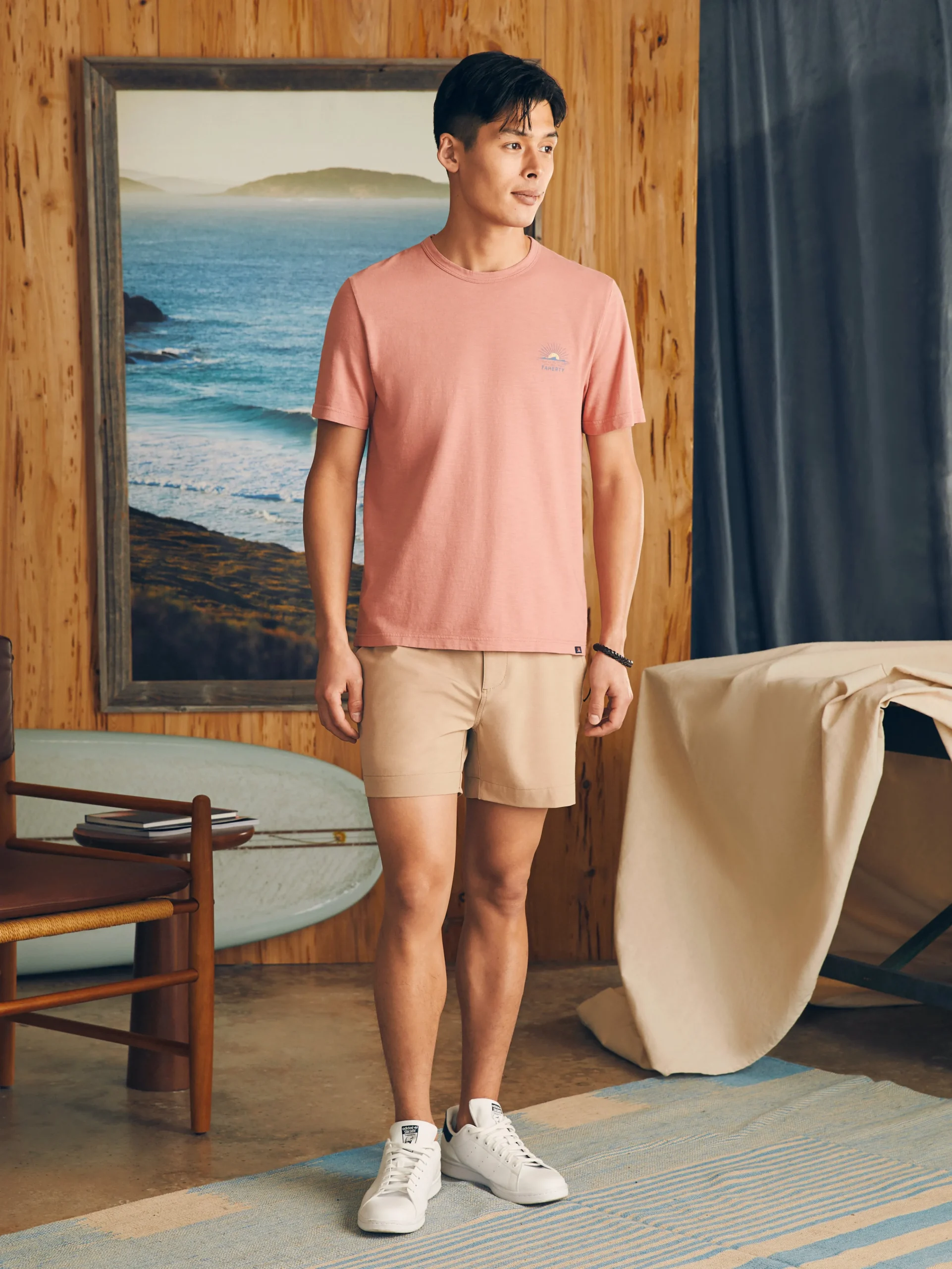 Fashion Sunwashed Graphic Tee - T-Shirts & Henleys