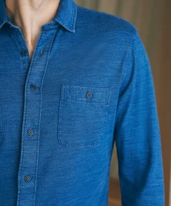 Fashion Sunwashed Knit Shirt - Shirts