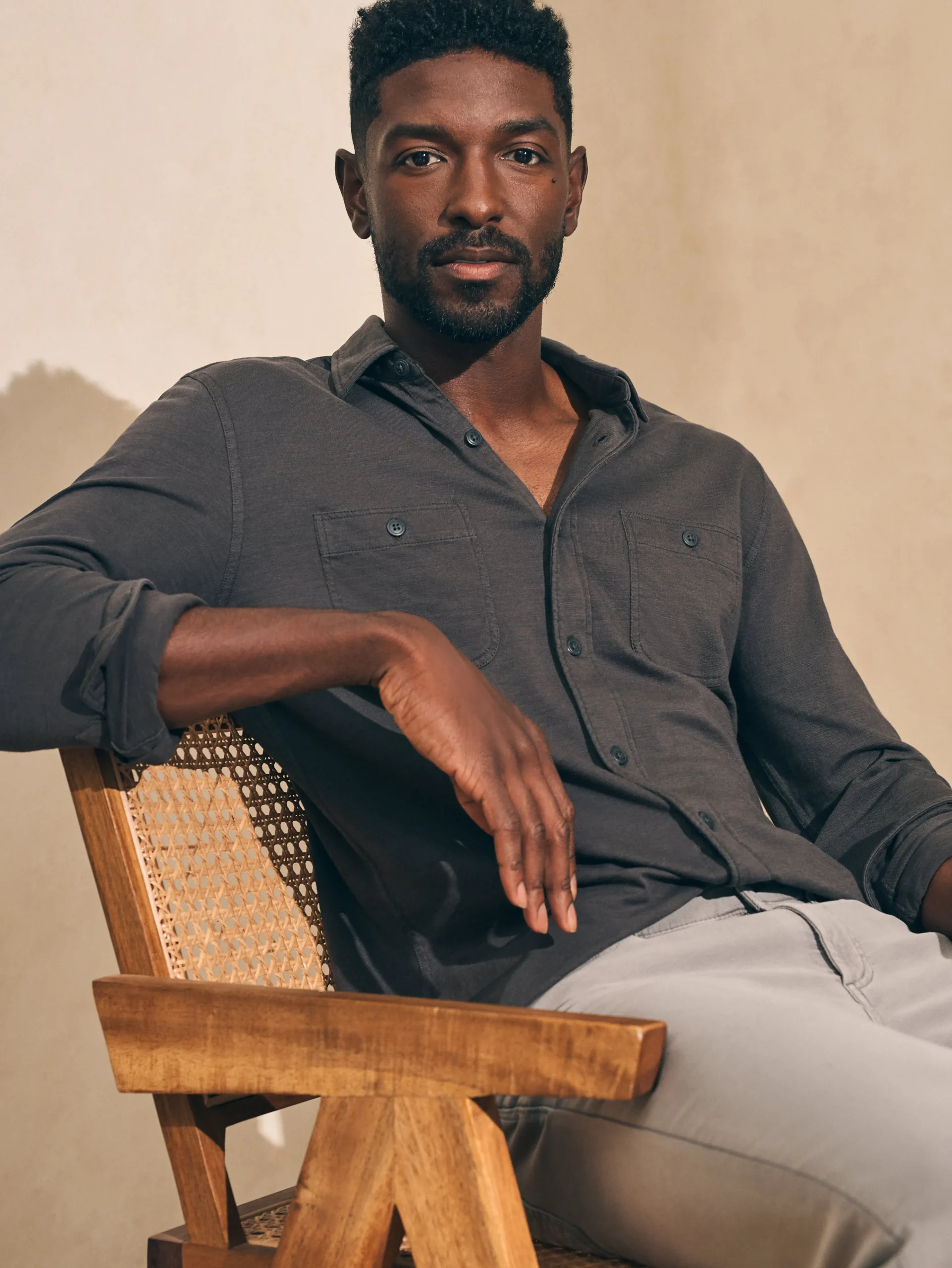 Sale Sunwashed Knit Shirt - Shirts