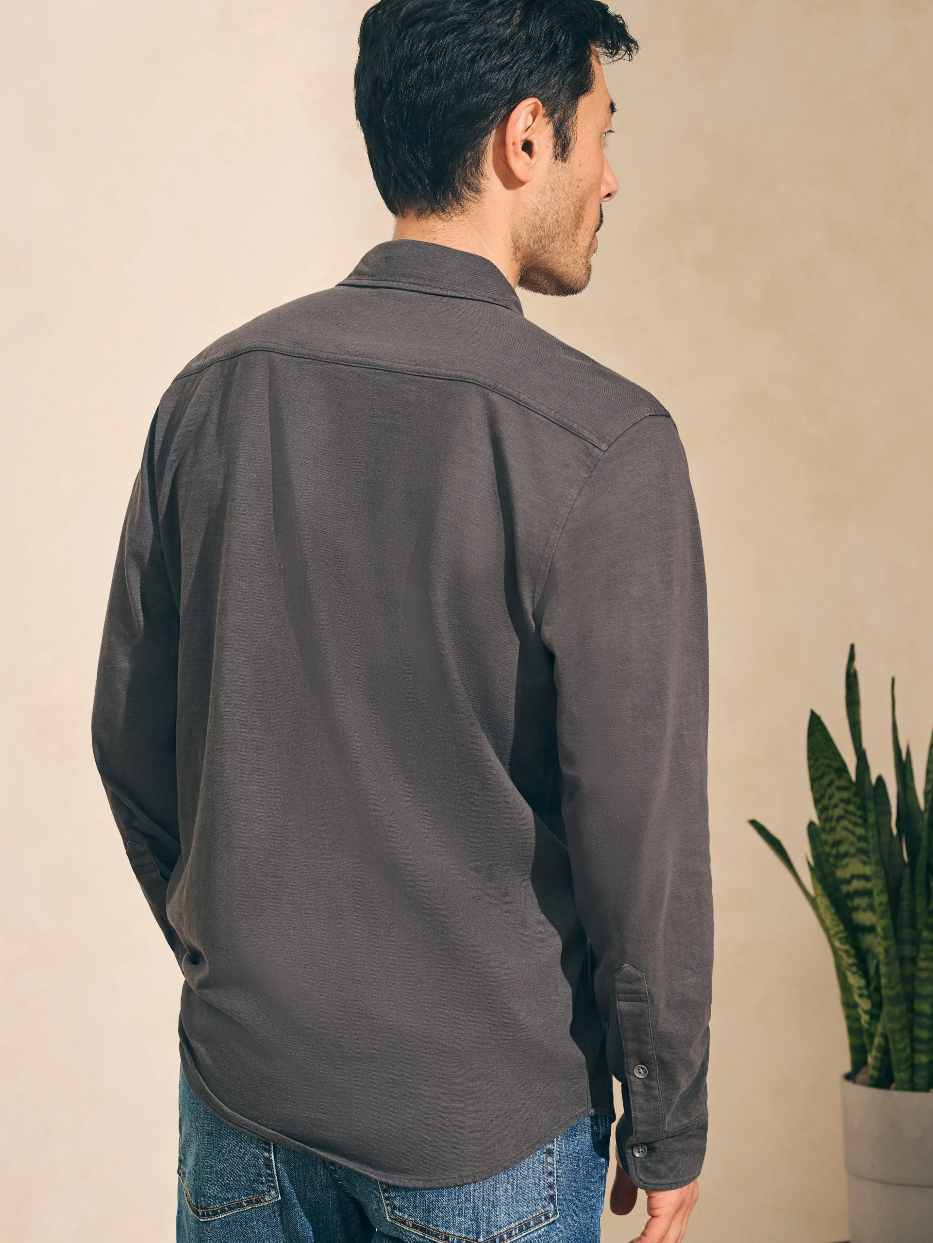 Best Sunwashed Knit Shirt (Single Pocket) - Shirts