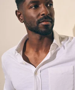 Outlet Sunwashed Knit Shirt (Single Pocket) - Shirts