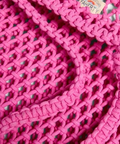 Sale Sunwashed Macrame Tote - Women Bags