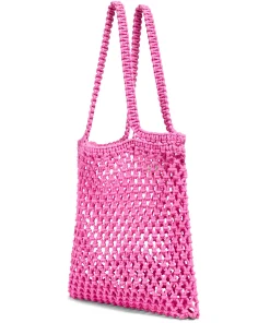 Sale Sunwashed Macrame Tote - Women Bags
