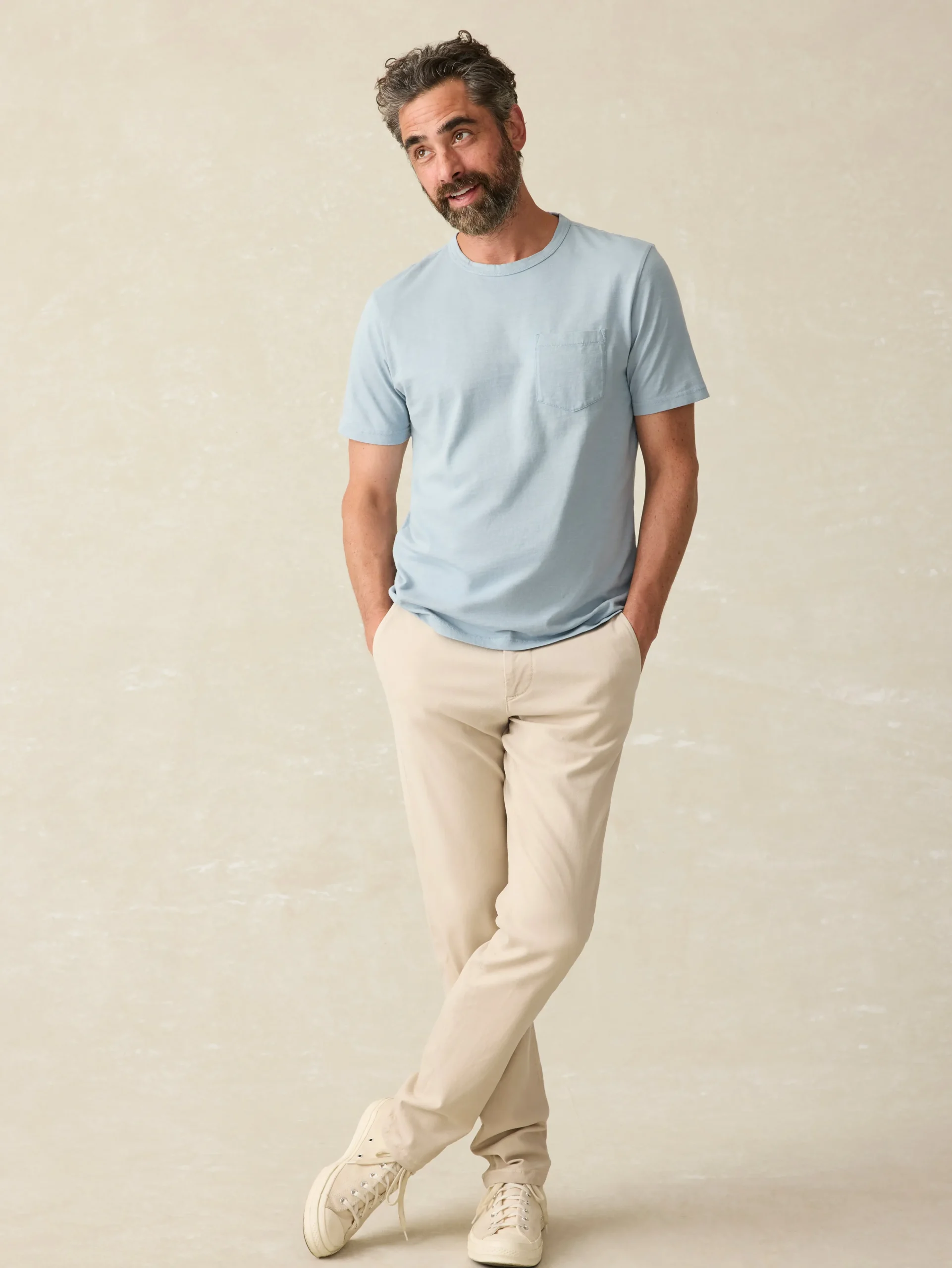 Outlet Sunwashed Pocket Tee - T-Shirts & Henleys