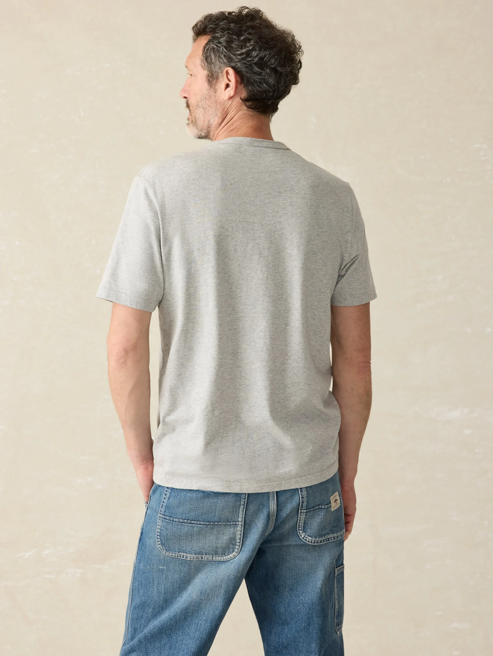 Fashion Sunwashed Pocket Tee - T-Shirts & Henleys